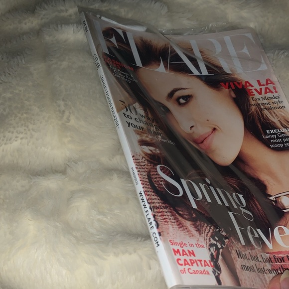 Flare magazine May 2014 Eva Mendes new unused - Picture 3 of 4